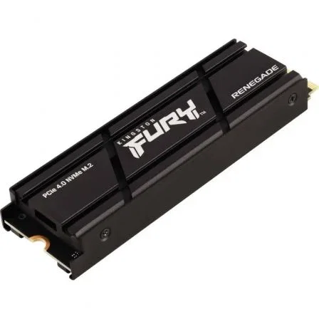 Kingston FURY Renegade 2 TB M.2 2280 PCIe 4.0 NVMe SSD con Disipador Kingston FURY Renegade 2 TB M.2 2280 PCIe 4.0 NVMe SSD con Disipador